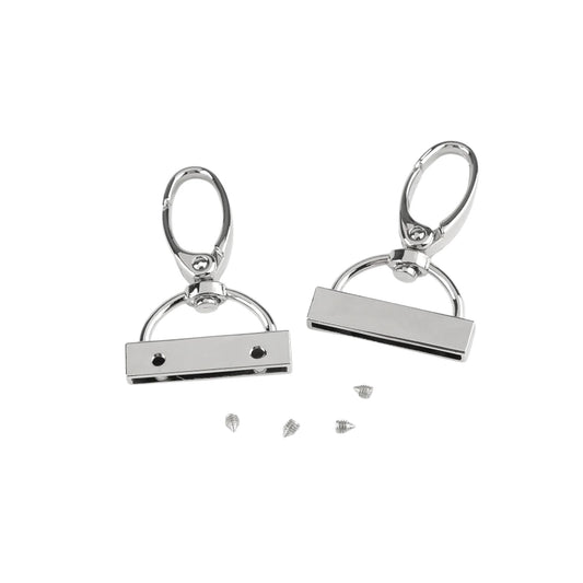 Karabiner mit Endstück 30 mm – mit Schraubbefestigung