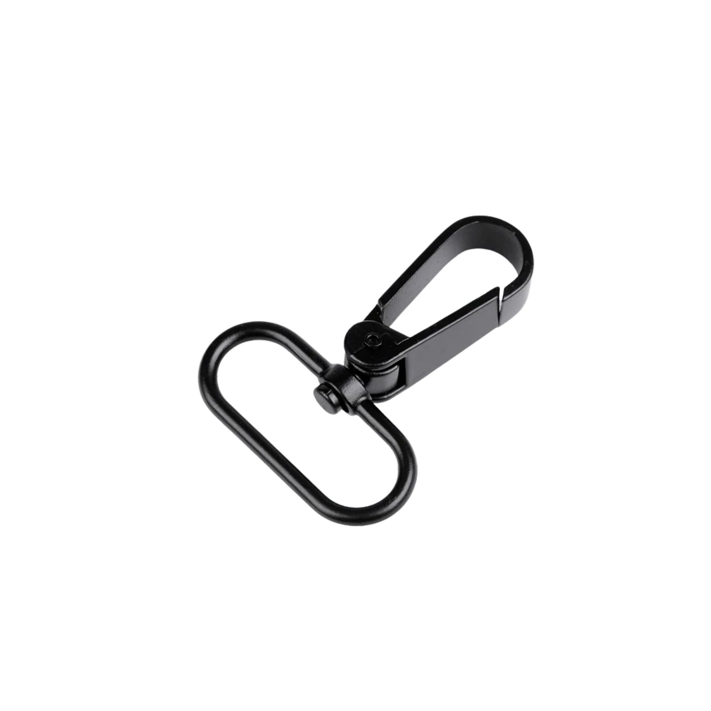 Karabinerhaken 30 mm mit Wirbel – Metall
