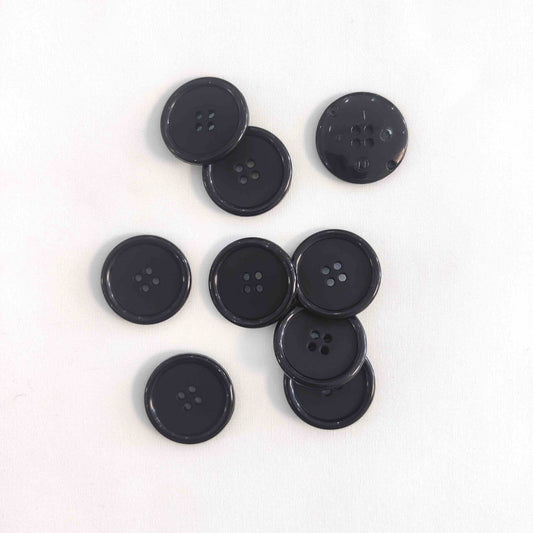 Prym Knopf schwarz – 12, 15, 18, 20 und 23 mm