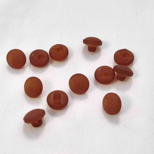 Polyesterknopf mit Öse, 10 mm