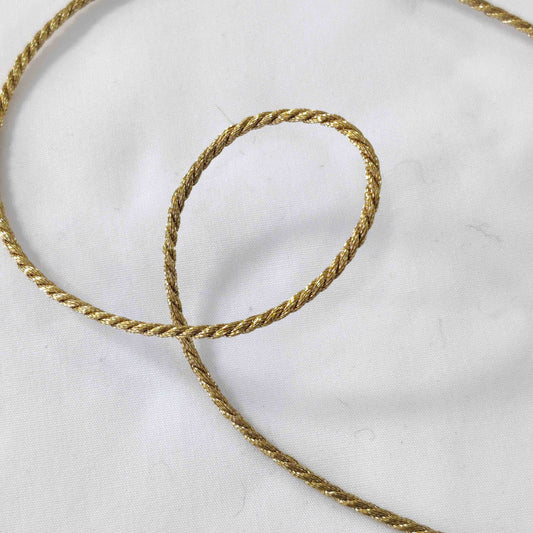 Kordel Glitzer Uni 2 mm