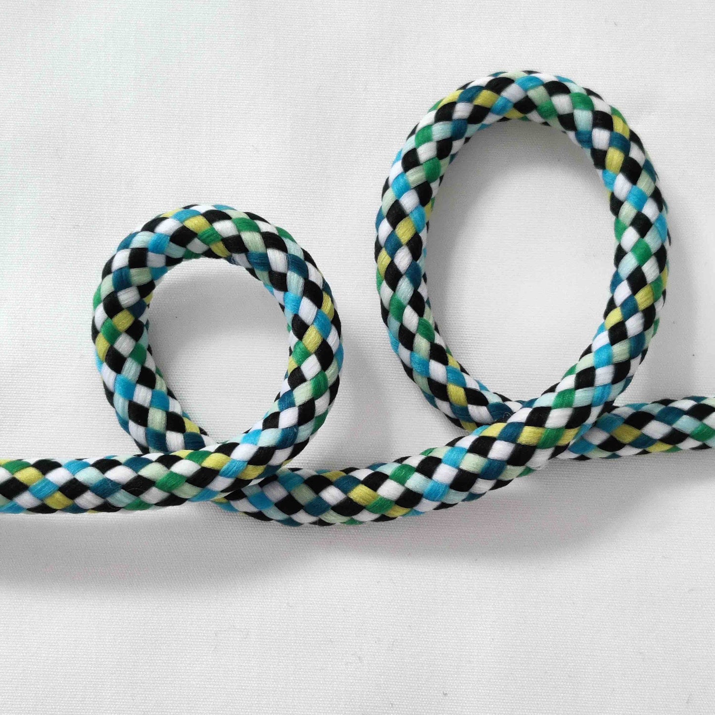 Flechtkordel Multicolor 7 mm