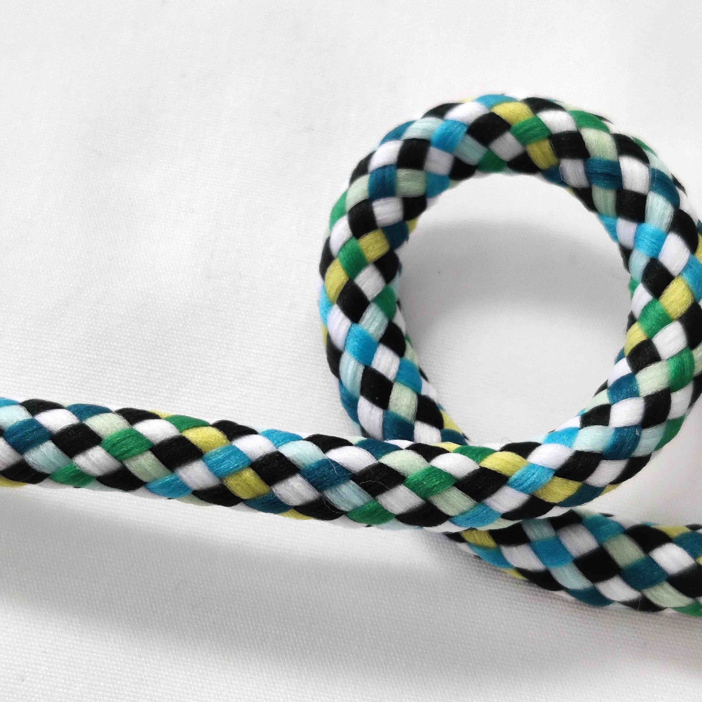 Flechtkordel Multicolor 7 mm