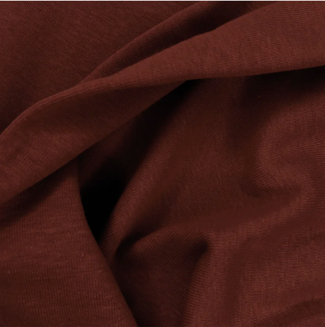 Leinenjersey brick red