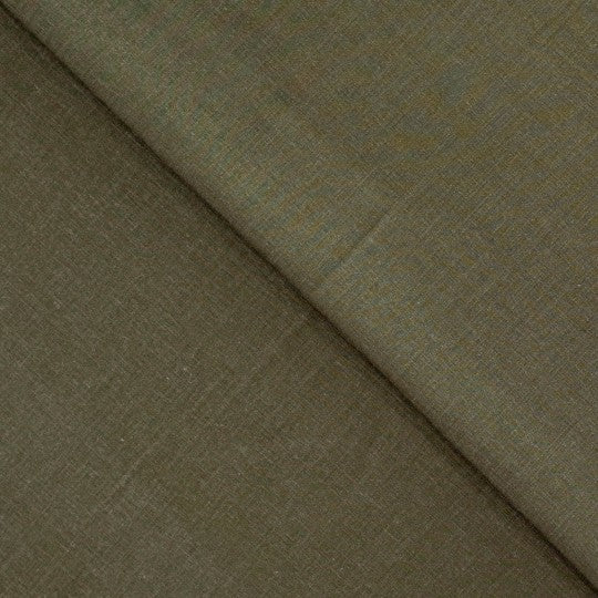 Viskose-Leinen olivgrün