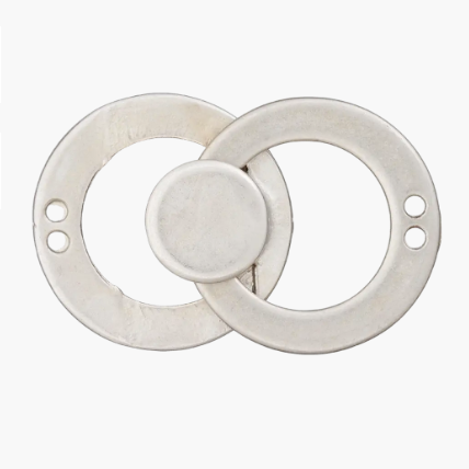 Metall-Schließe rund, 30 mm