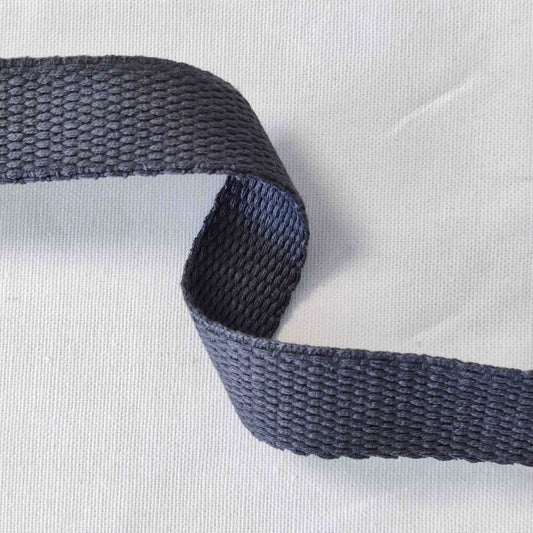 Baumwoll-Gurtband Uni 25 mm Mind the MAKER