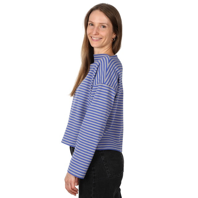 FRAU LARA Longsleeve | Papierschnitt
