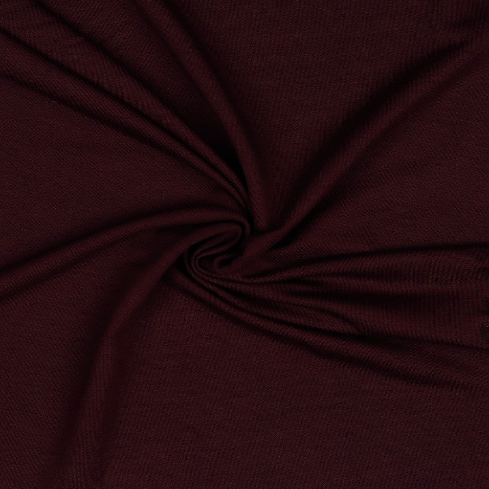 Modalsweatstoff bordeaux