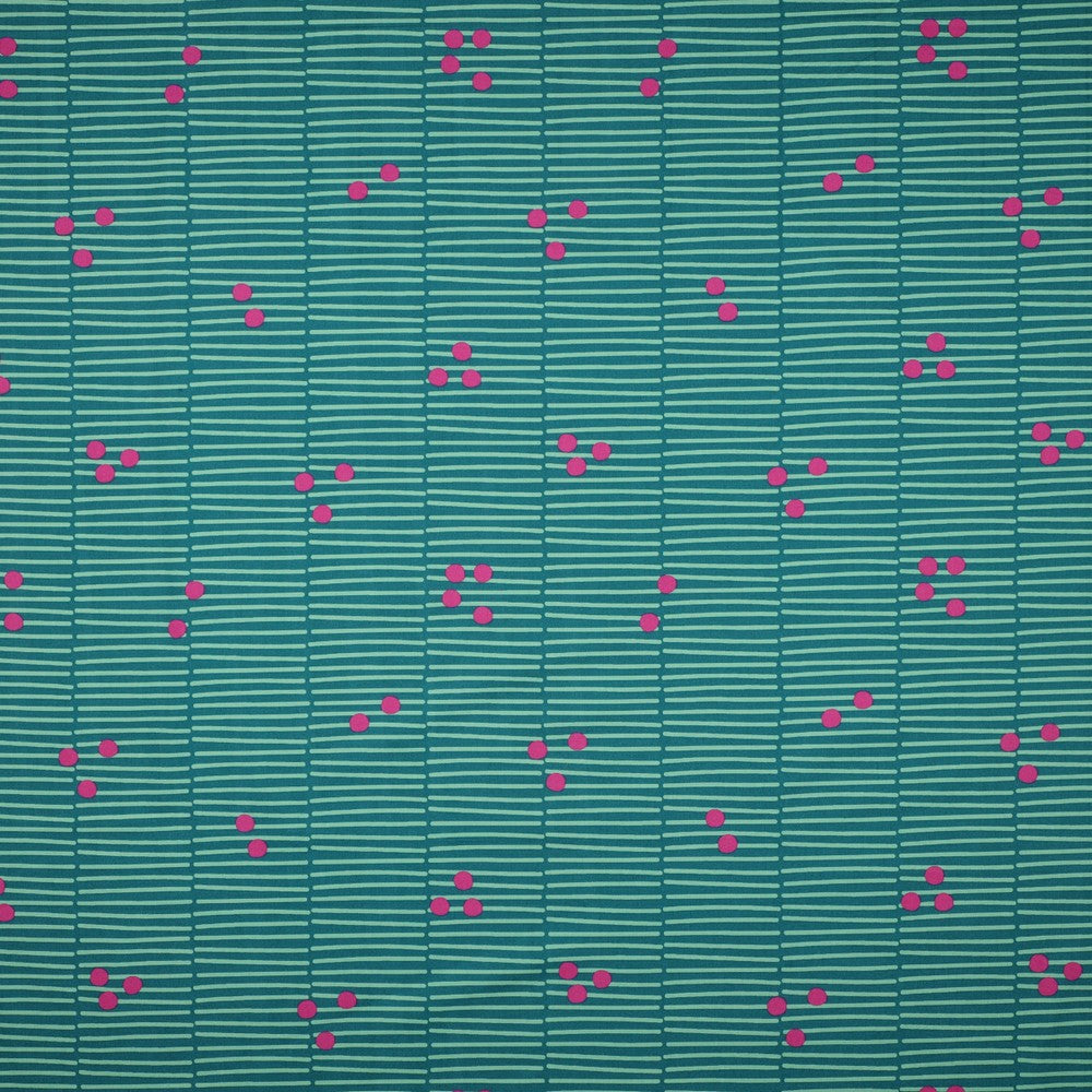 Fine Popelin Broken Stripe