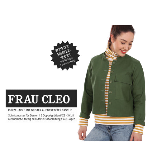 FRAU CLEO Jacke | Papierschnitt