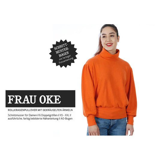 FRAU OKE Pullover | Papierschnitt