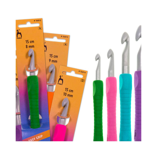 Pony Häkelnadel Softgriff