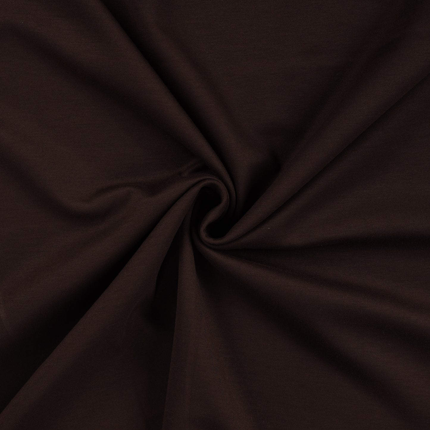 Scuba Modal Touch Stoff, braun, weich und elastisch, formstabil und knitterarm. Ideal für Kleider, Shirts, Jacken und elegante Modeprojekte.
