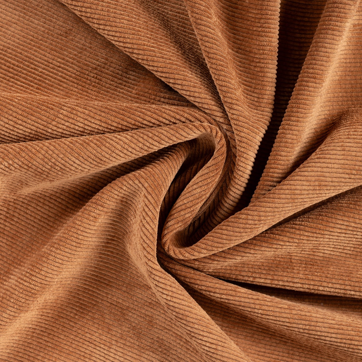 Washed Corduroy Bonded Stoff, außen Cord mit Rippenstruktur, innen weiches Kunstfell. Ideal für Jacken, Mäntel, Taschen und Wintermode.