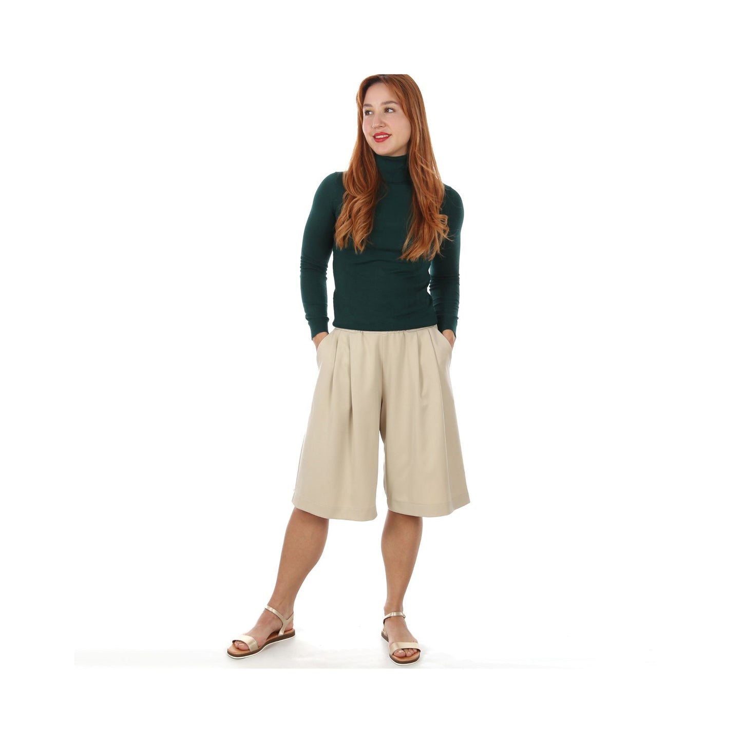 Schnittmuster Bermuda-Shorts Frau Beeke