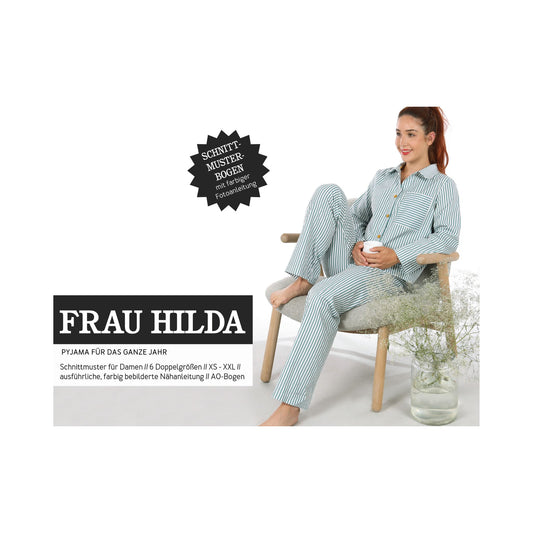 Schnittmuster von Studio Schnittreif für einen Schlafanzug / Pyjama Damen