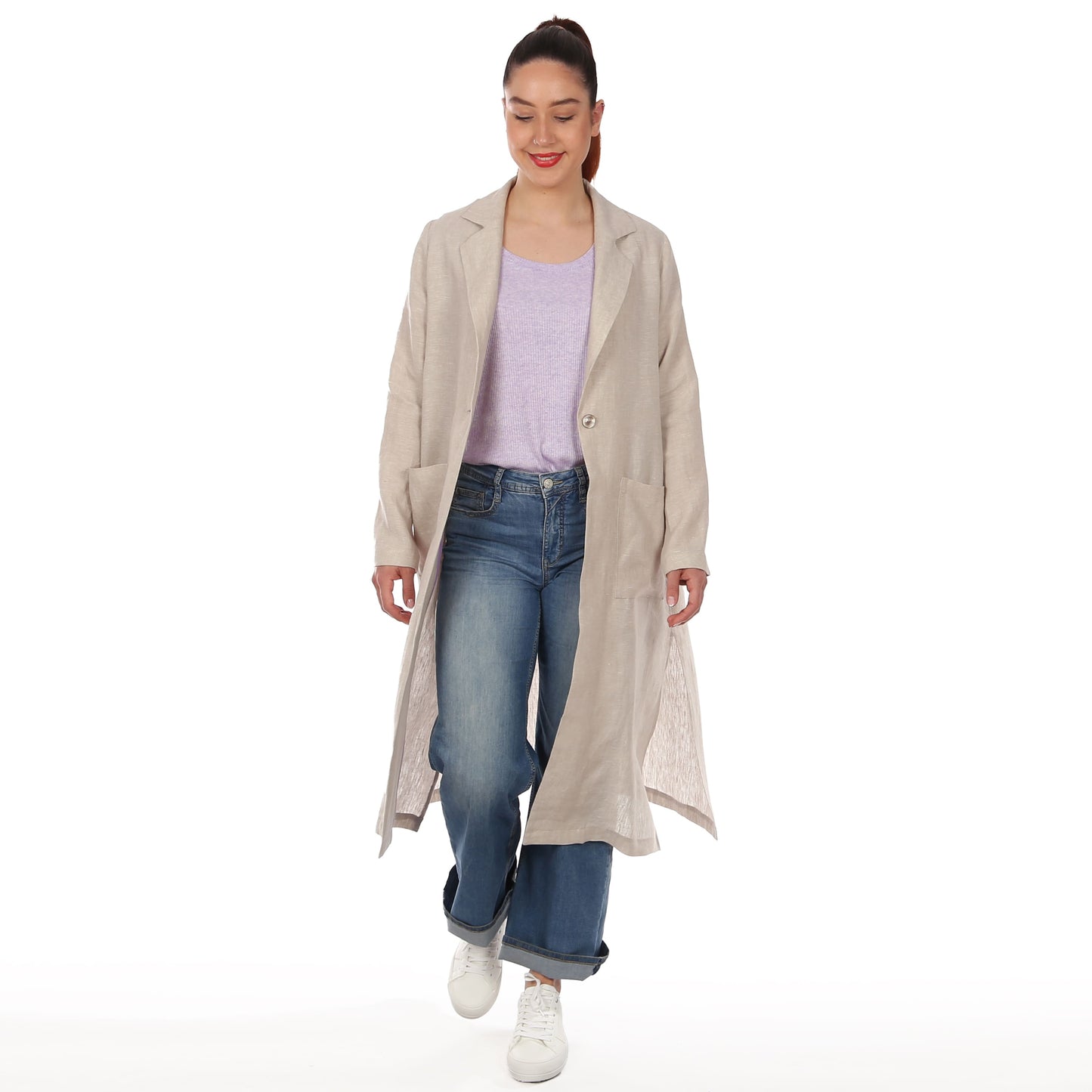 FRAU SHIRA Mantel | Papierschnitt