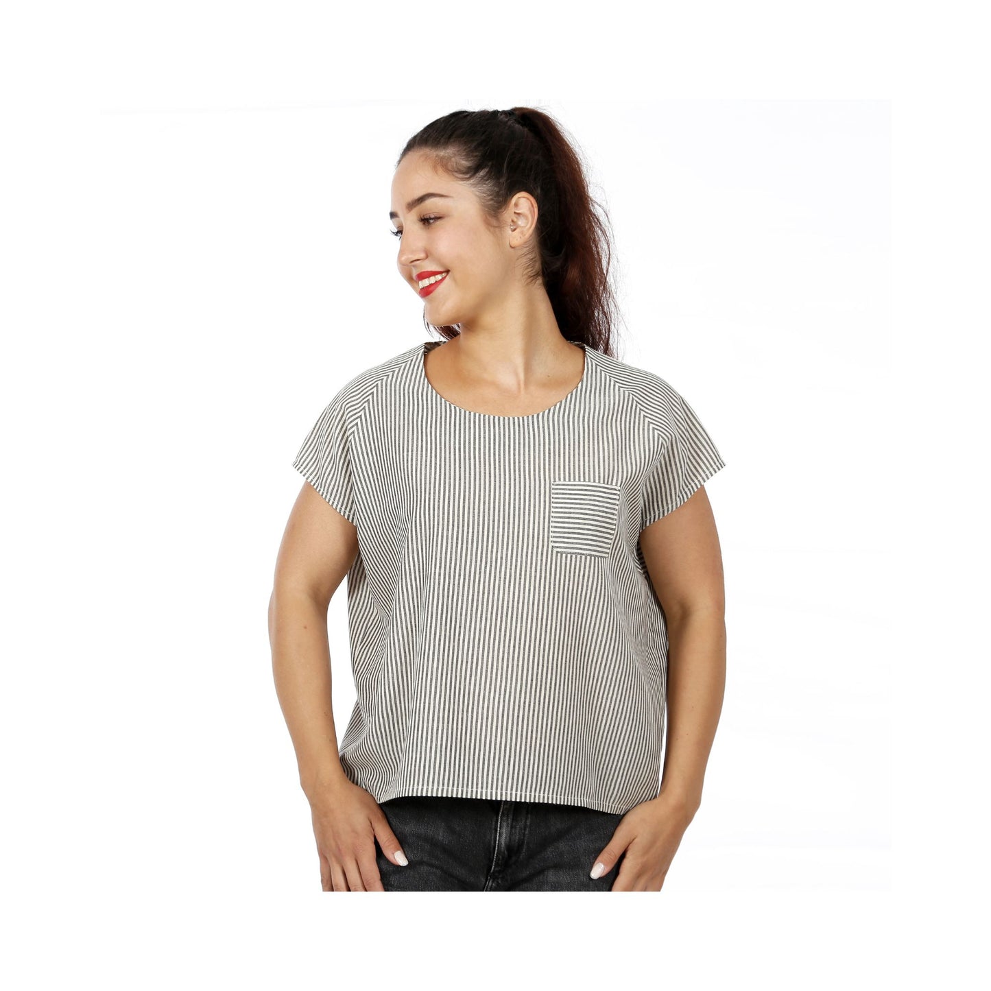 Schnittmuster einfache Damen Bluse Schnittreif