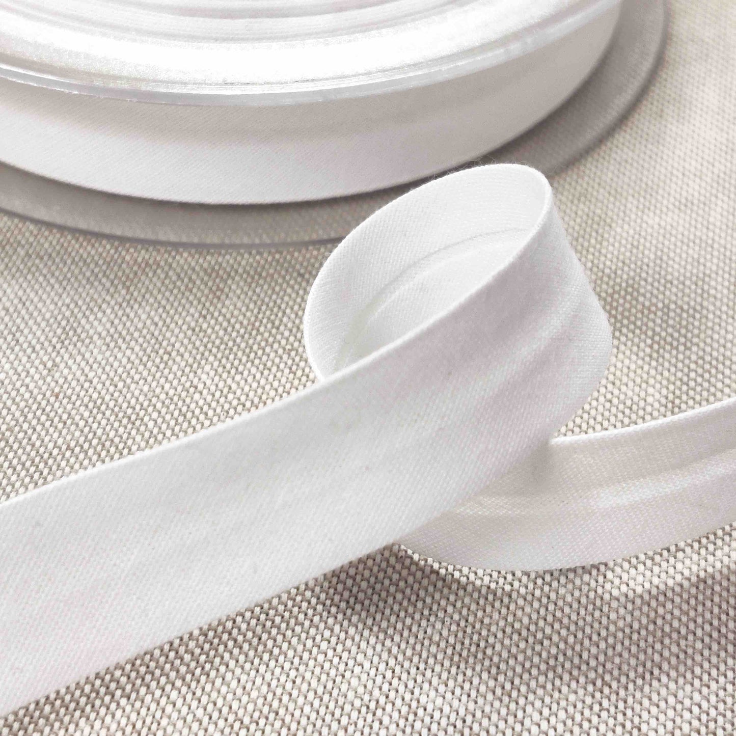 Schrägband Mischgewebe Uni 20 mm