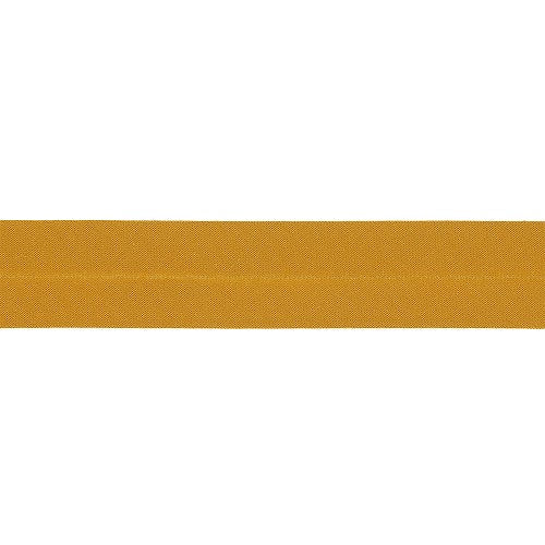 Schrägband Bio-Baumwolle Uni 20 mm