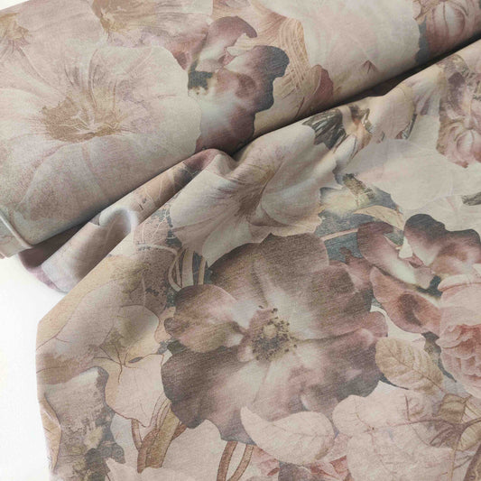 Scuba Modal Touch – digital bedruckt – Flowers Multicolor – kikkomo