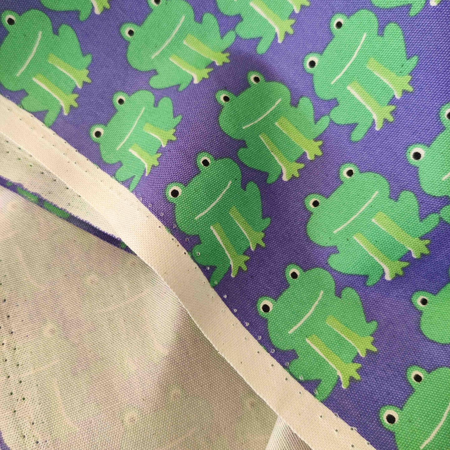 Sevenberry Frösche | Japanischer Baumwollstoff