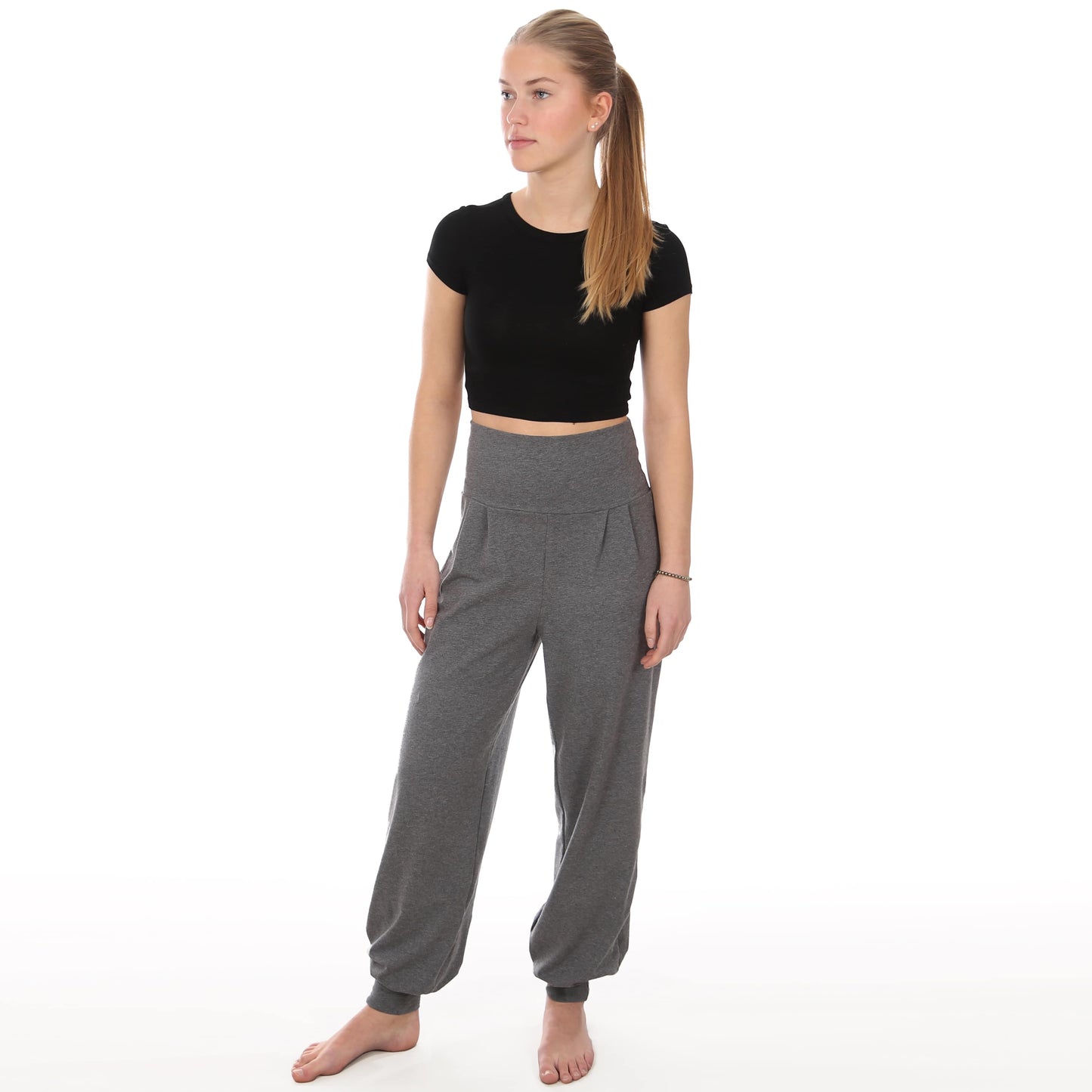 Schnittmuster Yogahose Frau Geli