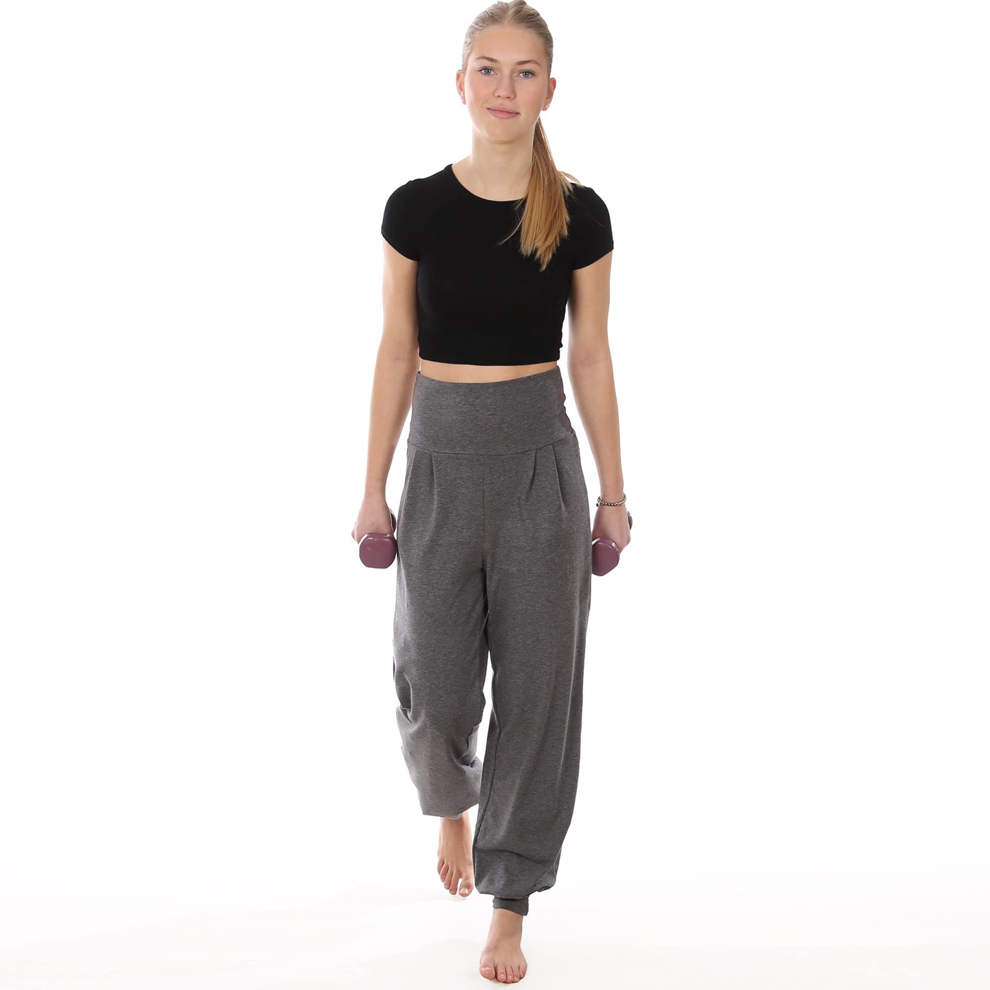 Schnittmuster Yogahose Frau Geli