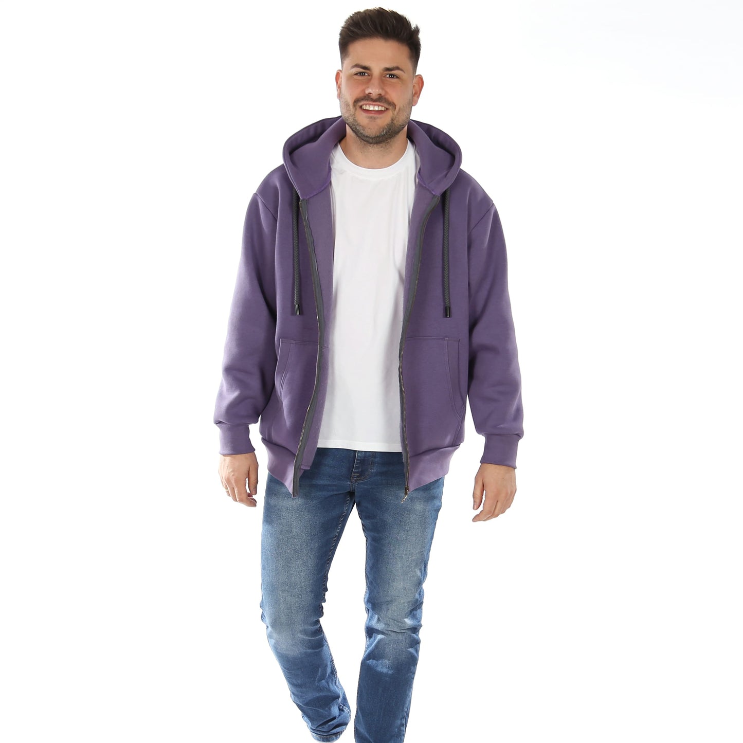 HERR LOU Sweatjacke | Papierschnitt