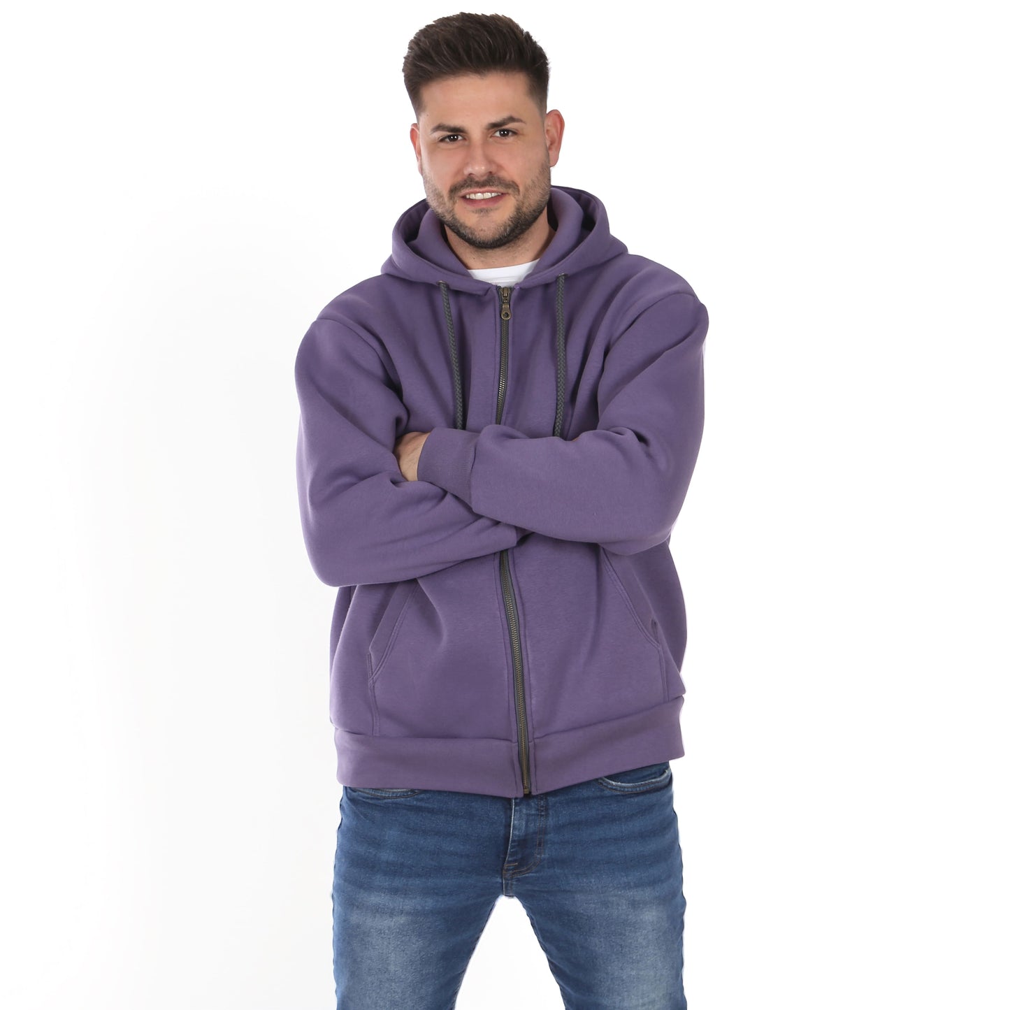 HERR LOU Sweatjacke | Papierschnitt