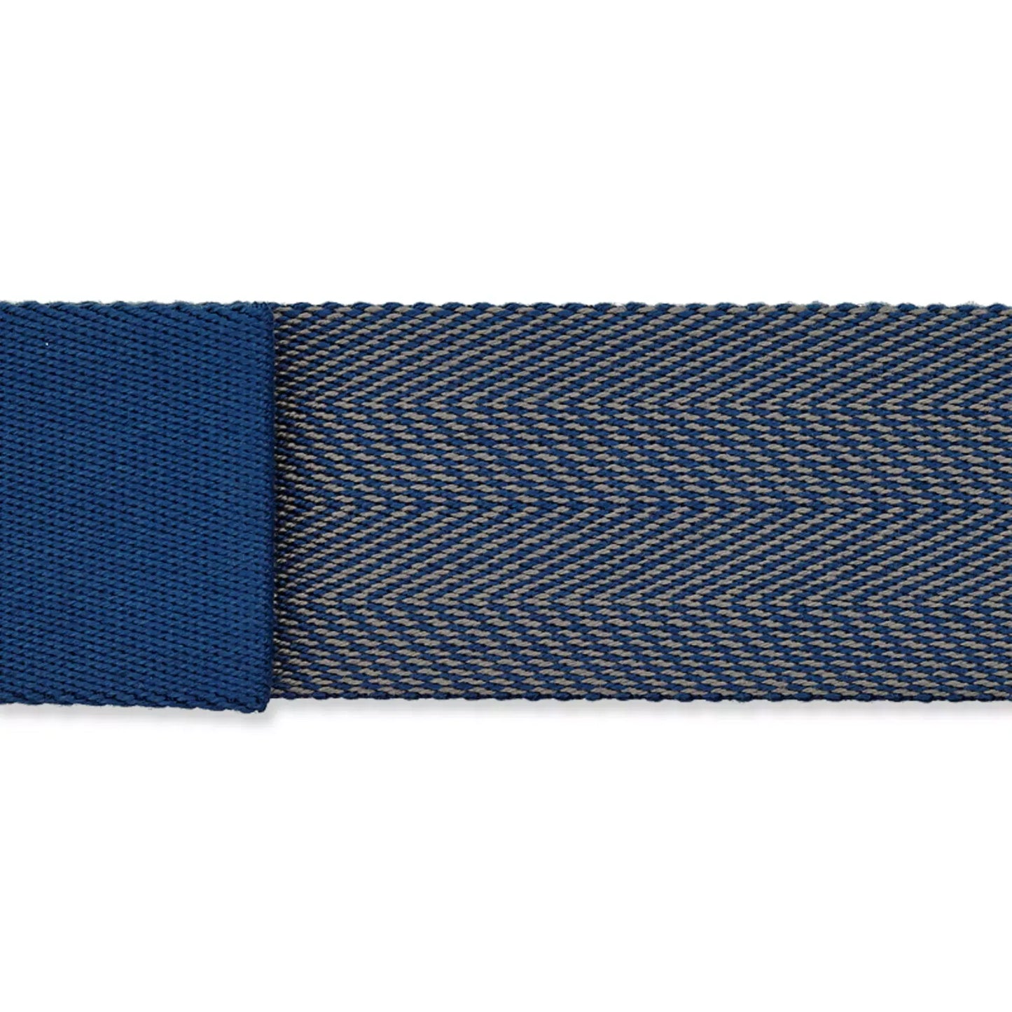 Prym Fischgrät-Gurtband blau 4 cm breit – robust und dekorativ