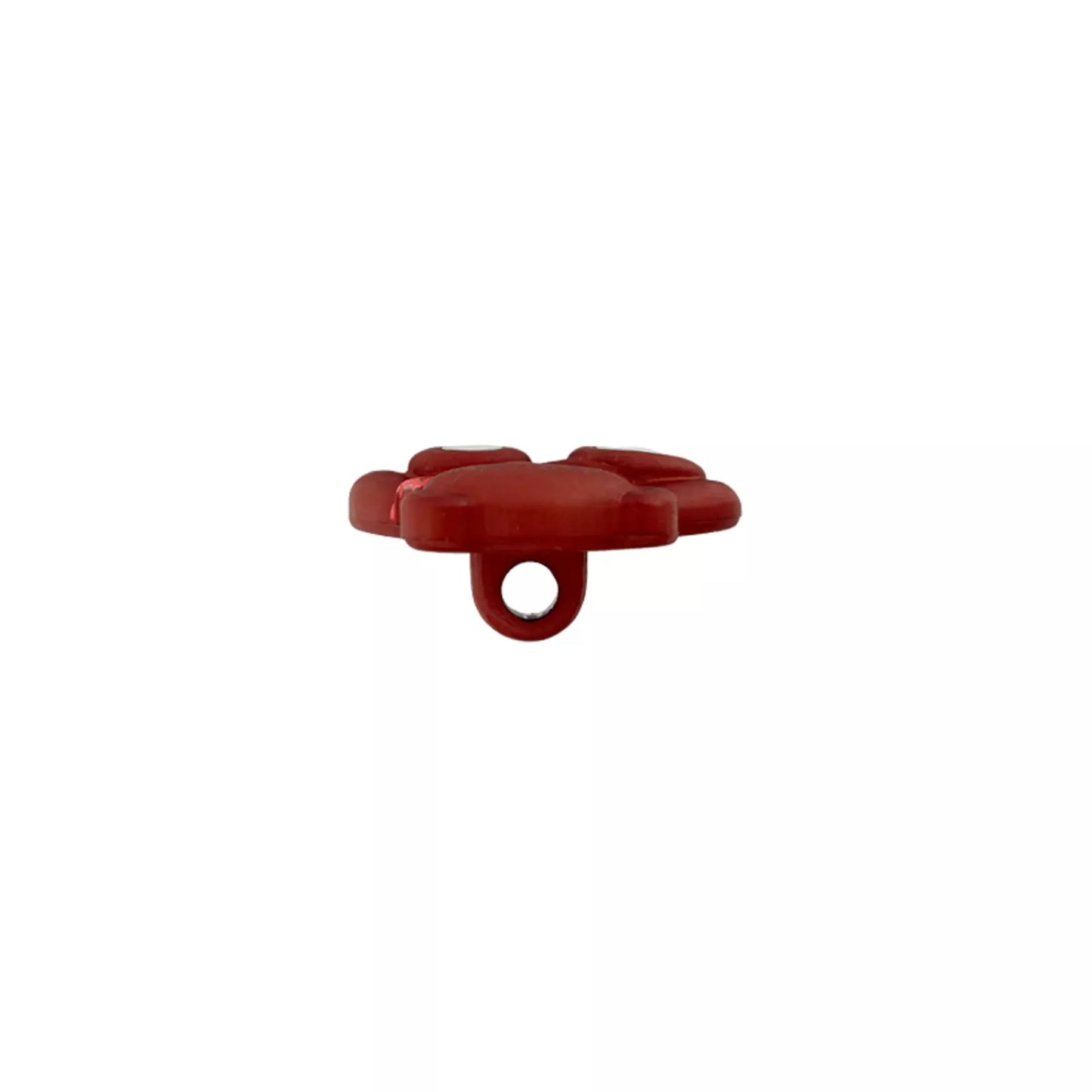 Prym Polyesterknopf Öse „Bär“ – 2‑Loch, 19 mm, mittelbraun