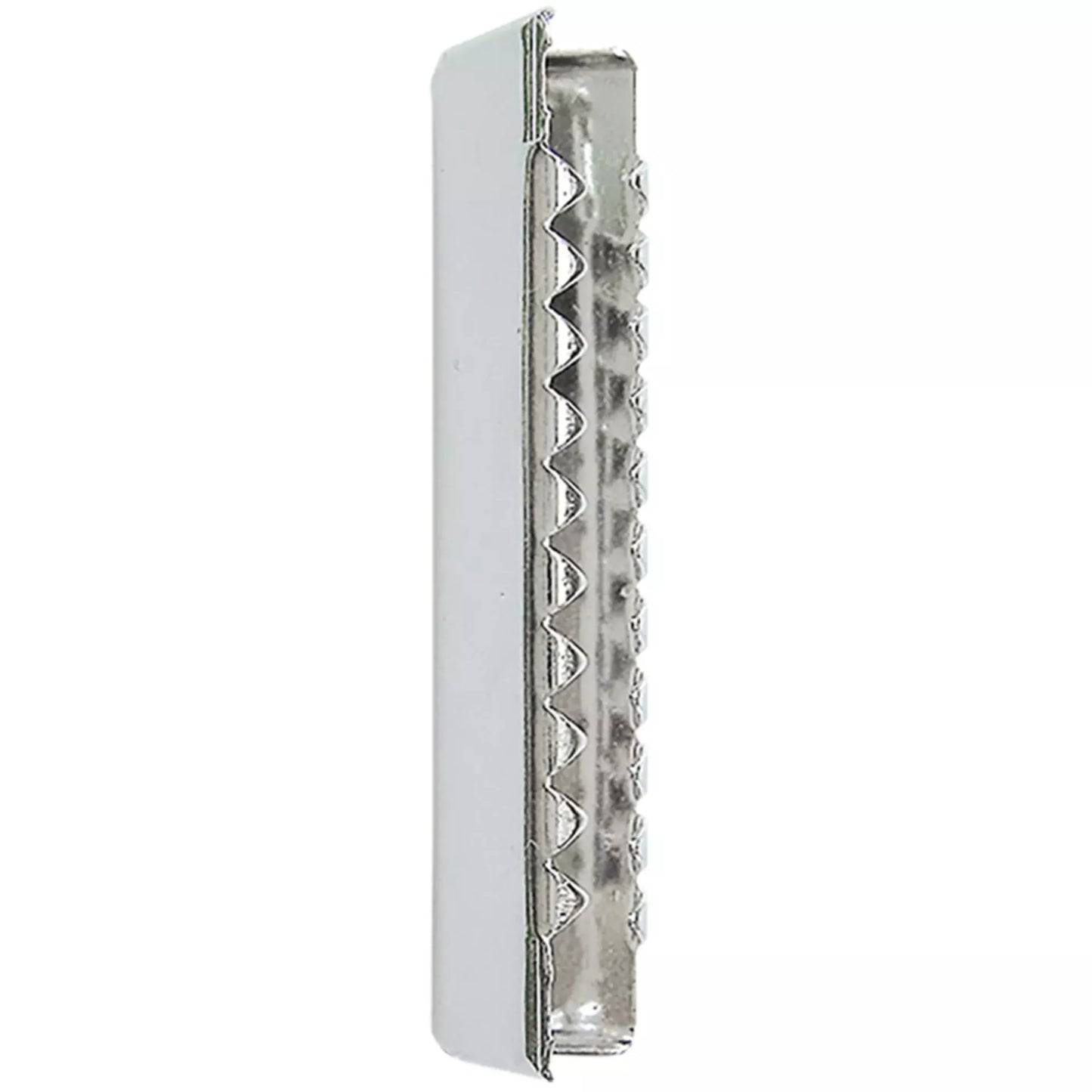 Prym Endklammer für Gurtbänder silber 30/40mm