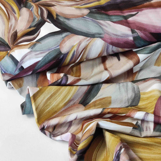 Viscosejersey Blätter