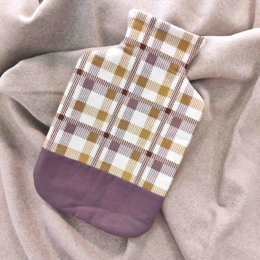 Nähset Jutta für Wärmflaschenbezug 20x30 cm. Enthält Stoffe, Anleitung und H630 Vlies. Geeignet für Anfänger:innen mit Vorkenntnissen.