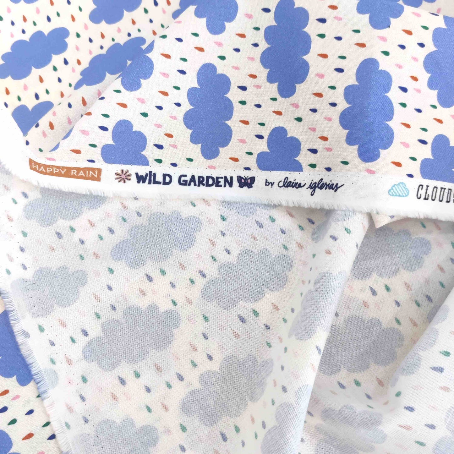 Stoff Happy Rain – Cloud9 Fabrics Wild Garden