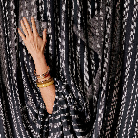 Viskose GAÏA DEEP CHARCOAL