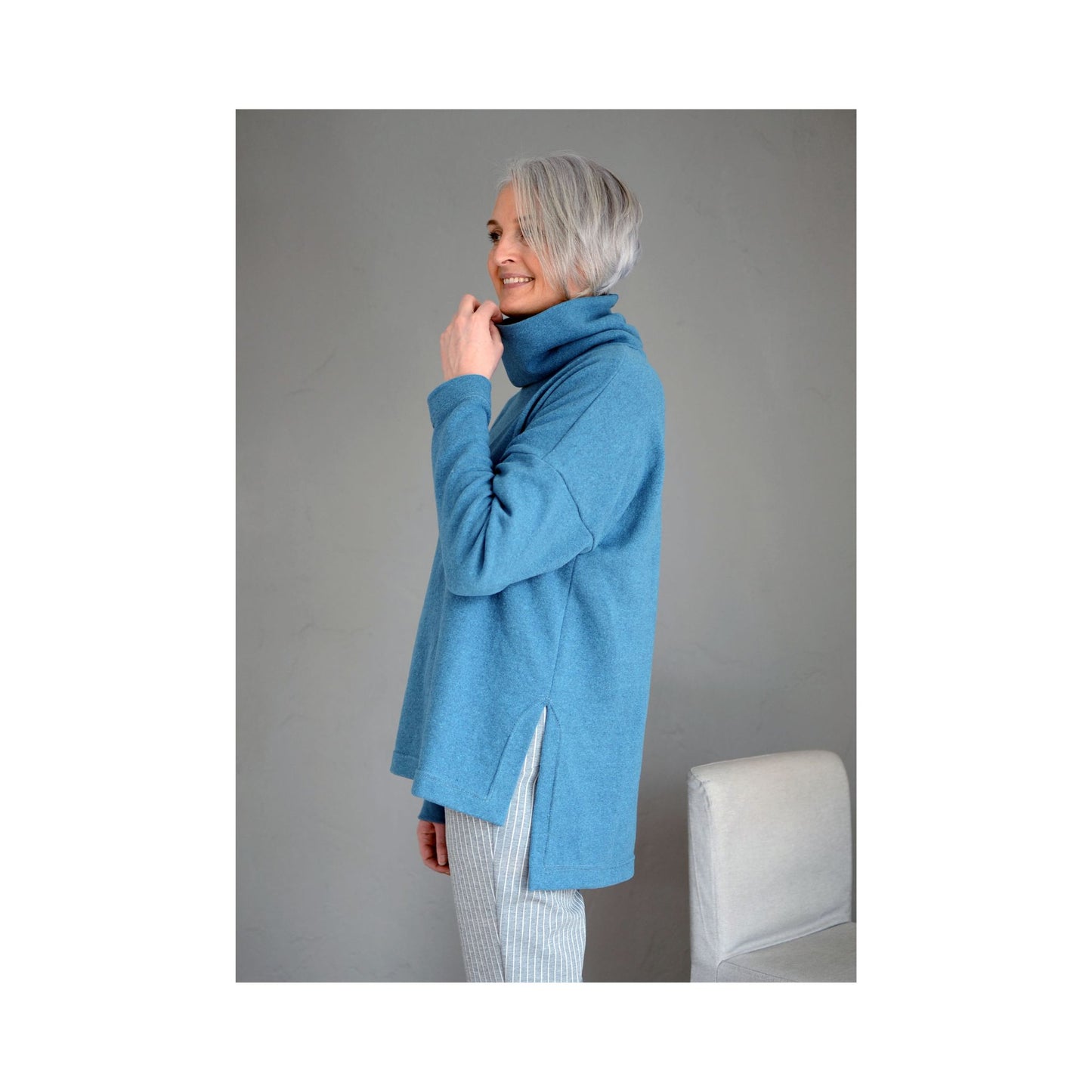 Schnittmuster Basic Oversized Shirt / Kleid