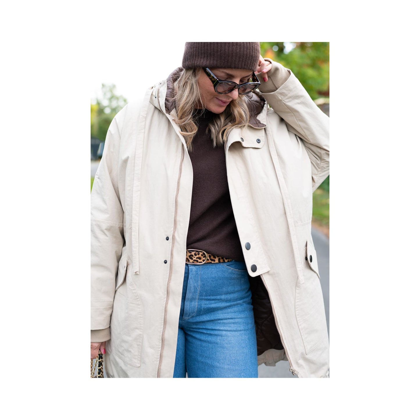 Schnittmuster O-Shaped Parka Willa