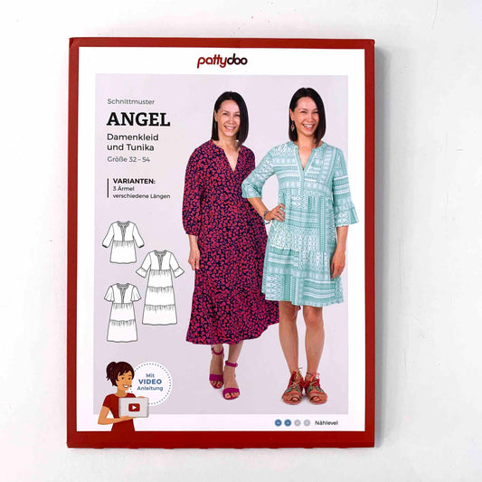 Schnittmuster Tunik Kleid pattydoo