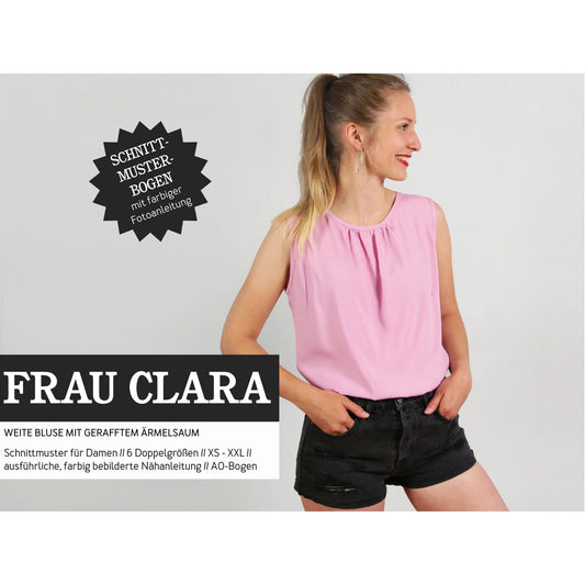 FRAU CLARA Bluse | Papierschnitt