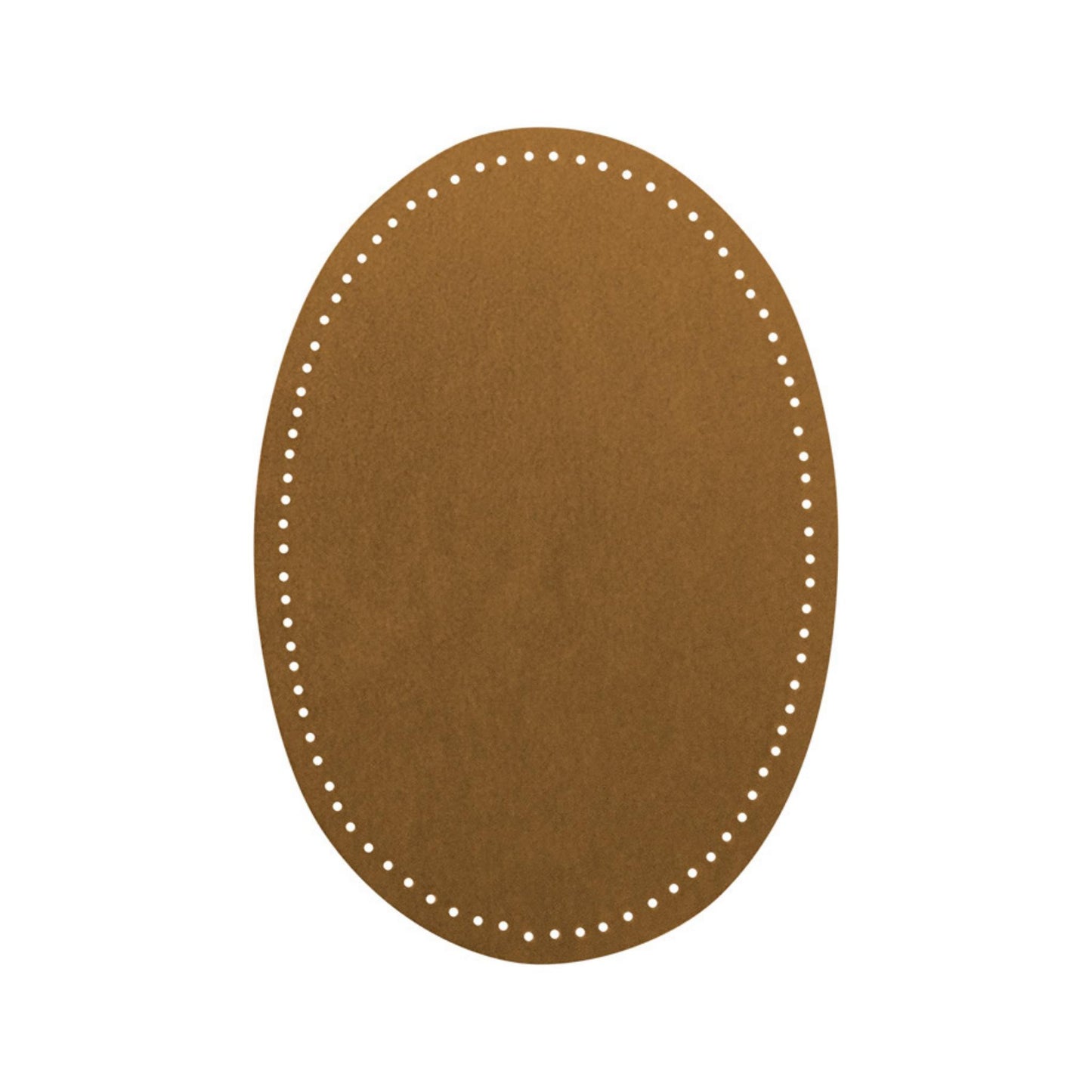 Ärmelflicken cognac