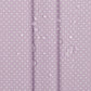 Beschichtete Baumwolle mit Punkten violett