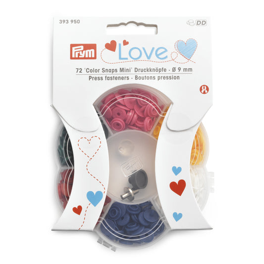 Prym Love Color Snaps Mini 9mm