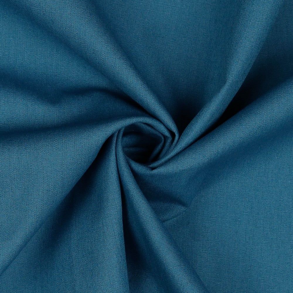 Cotton Poplin blau