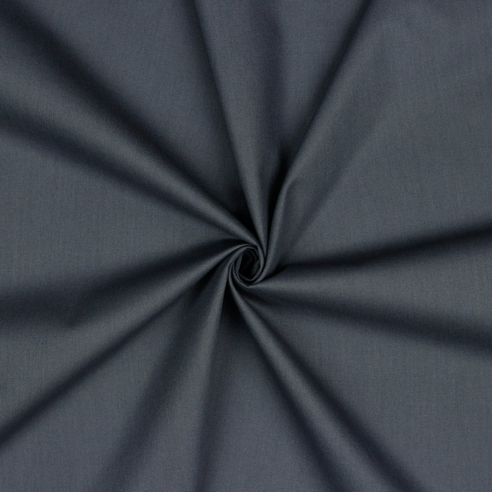 Cotton Poplin dark grey