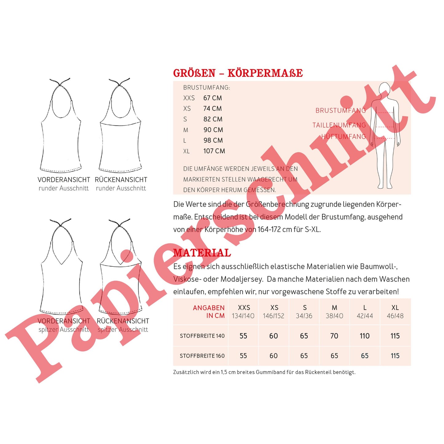 Studio Schnittreif Top Frau Fenna