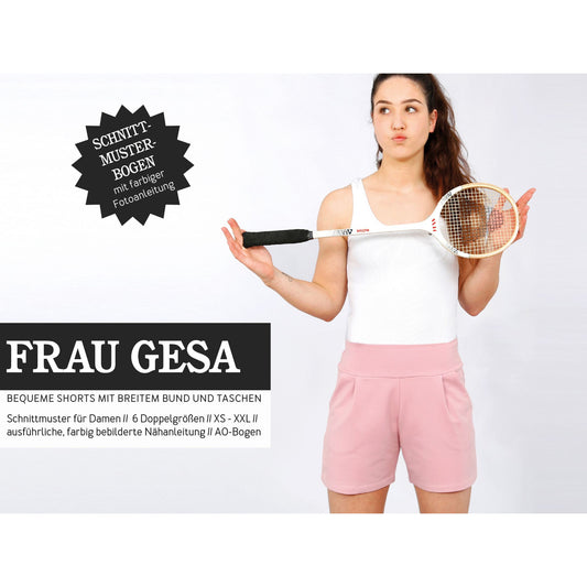 Studio Schnittreif Shorts Frau Gesa