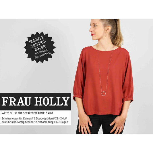 Studio Schnittreif Bluse Frau Holly